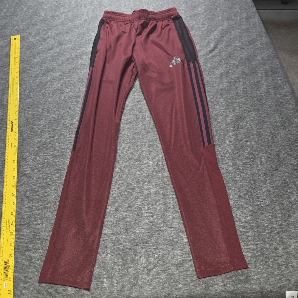 Adidas Tiro 26 Football Soccer/ Track Pants Size XS -Rare Color Shadow Red Black - Picture 9 of 11